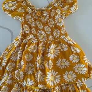 Old Navy Yellow Floral Kids Romper